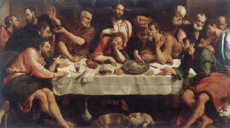 Jacopo Bassano The last communion Germany oil painting art
